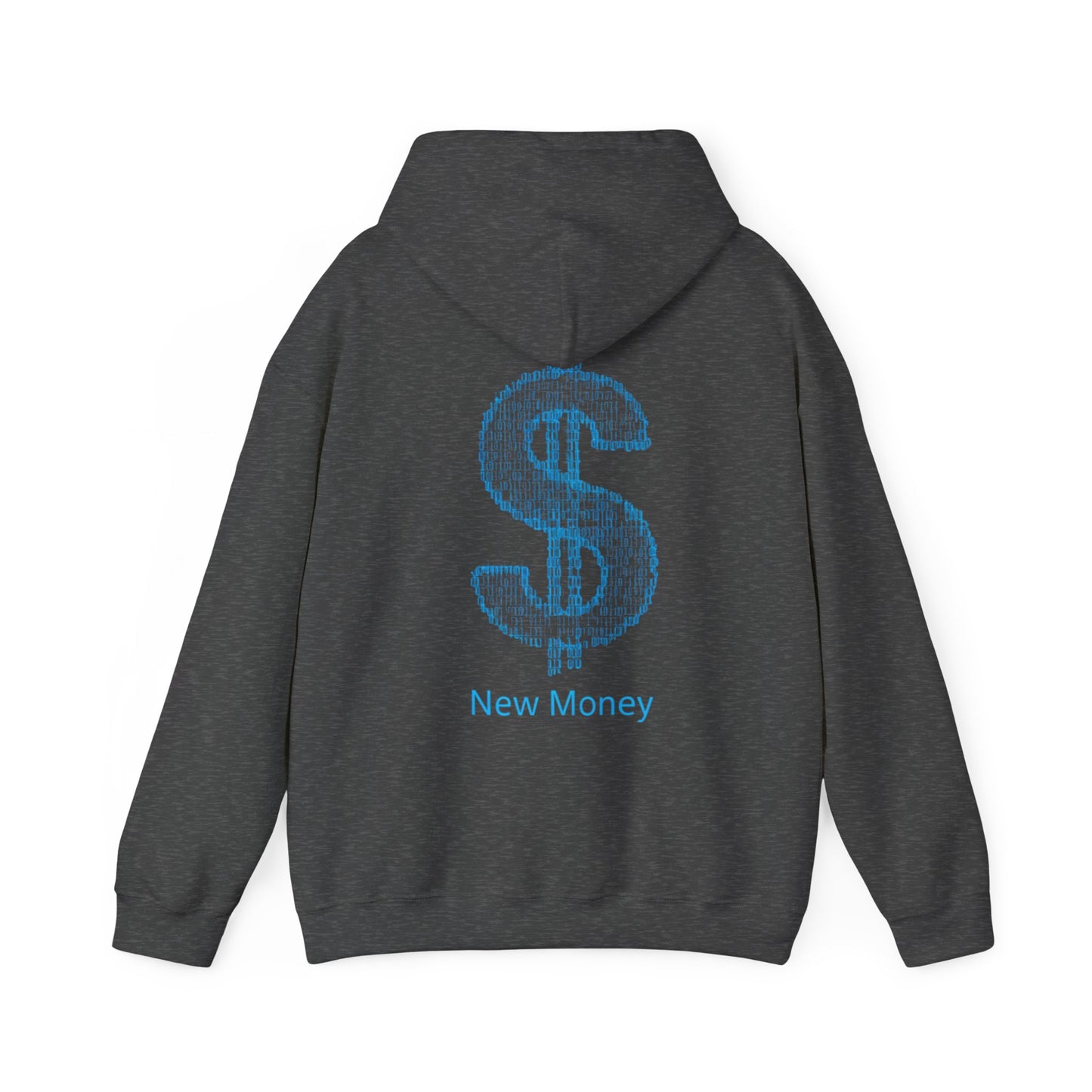 New Money Unisex Hooded Sweatshirt, Stylish Comfort, Casual Clothing, Gift for Him/Her, Streetwear, Trendy Hoodie, Cozy Essentials