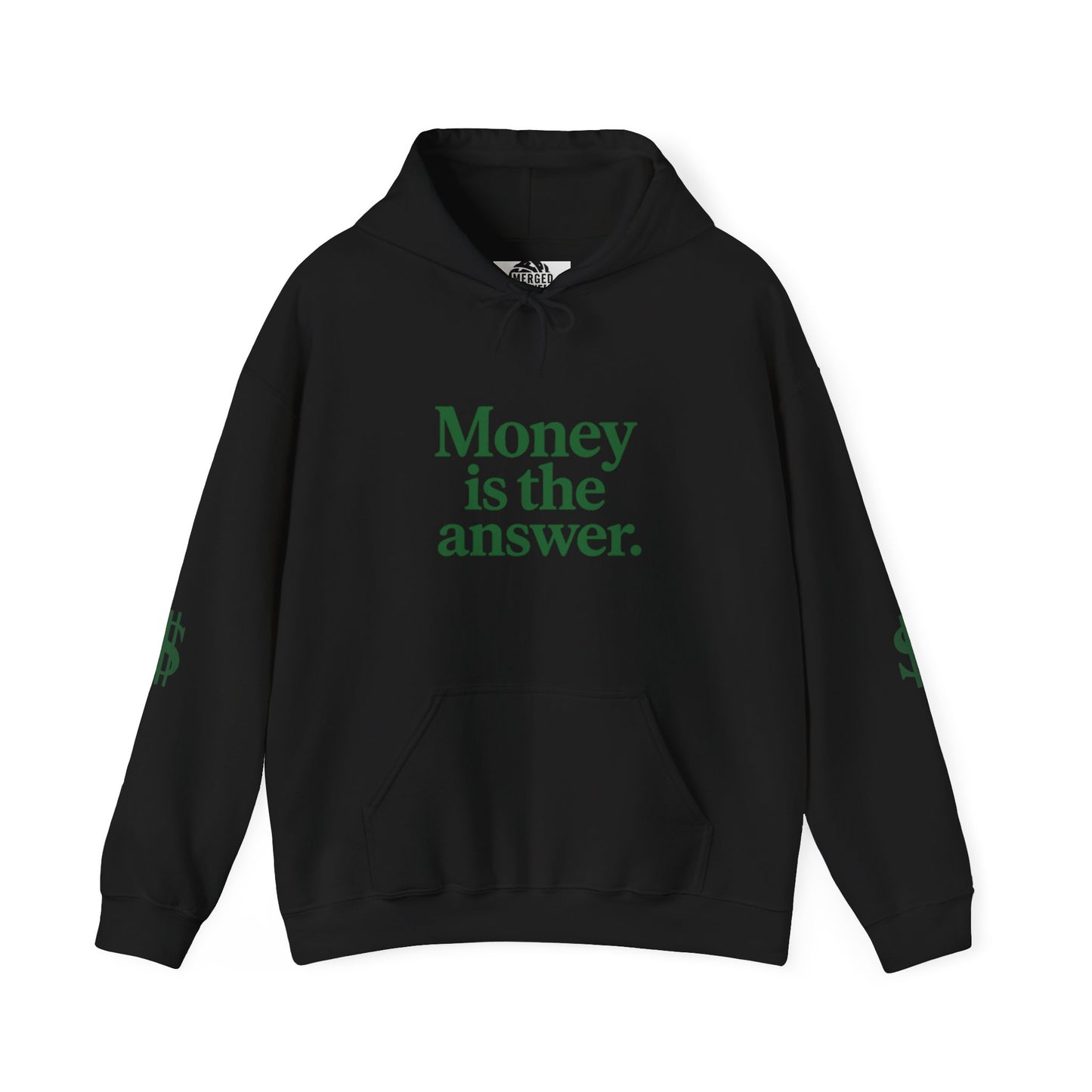 Cozy Money Sweatshirt - Unisex Hooded Sweatshirt, Casual Gift, Money Quote Apparel, Ideal for Everyday Wear, Perfect for Gift Giving