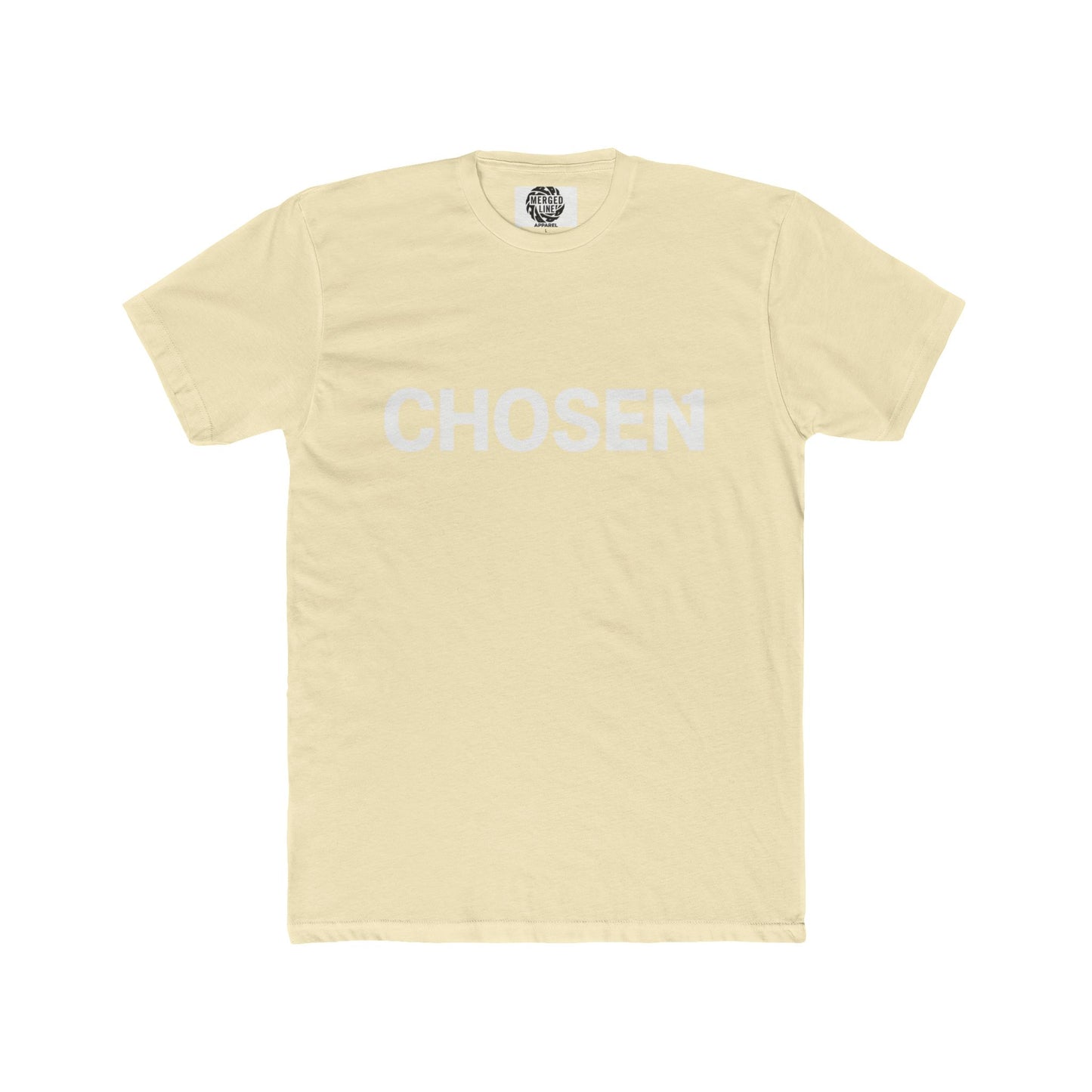 Unisex 'Chosen 1,' Cotton Crew Tee - Casual Wear, Gift for Friends, Inspirational Quote Shirt, Everyday Comfort, Motivational Fashion